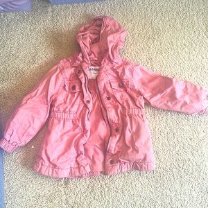 Pink cargo jacket